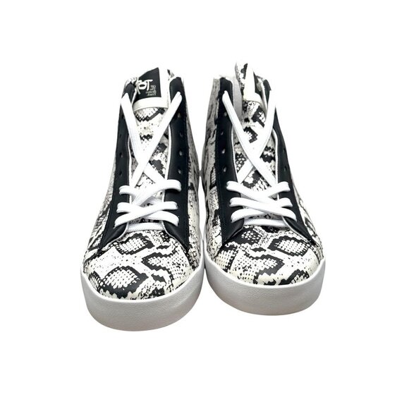 OTBT Women Hologram Snake Print High-Top Sneakers 6.5 NIB - Picture 6 of 6